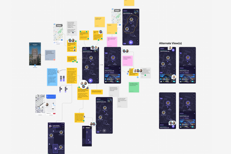 Team brainstorming session